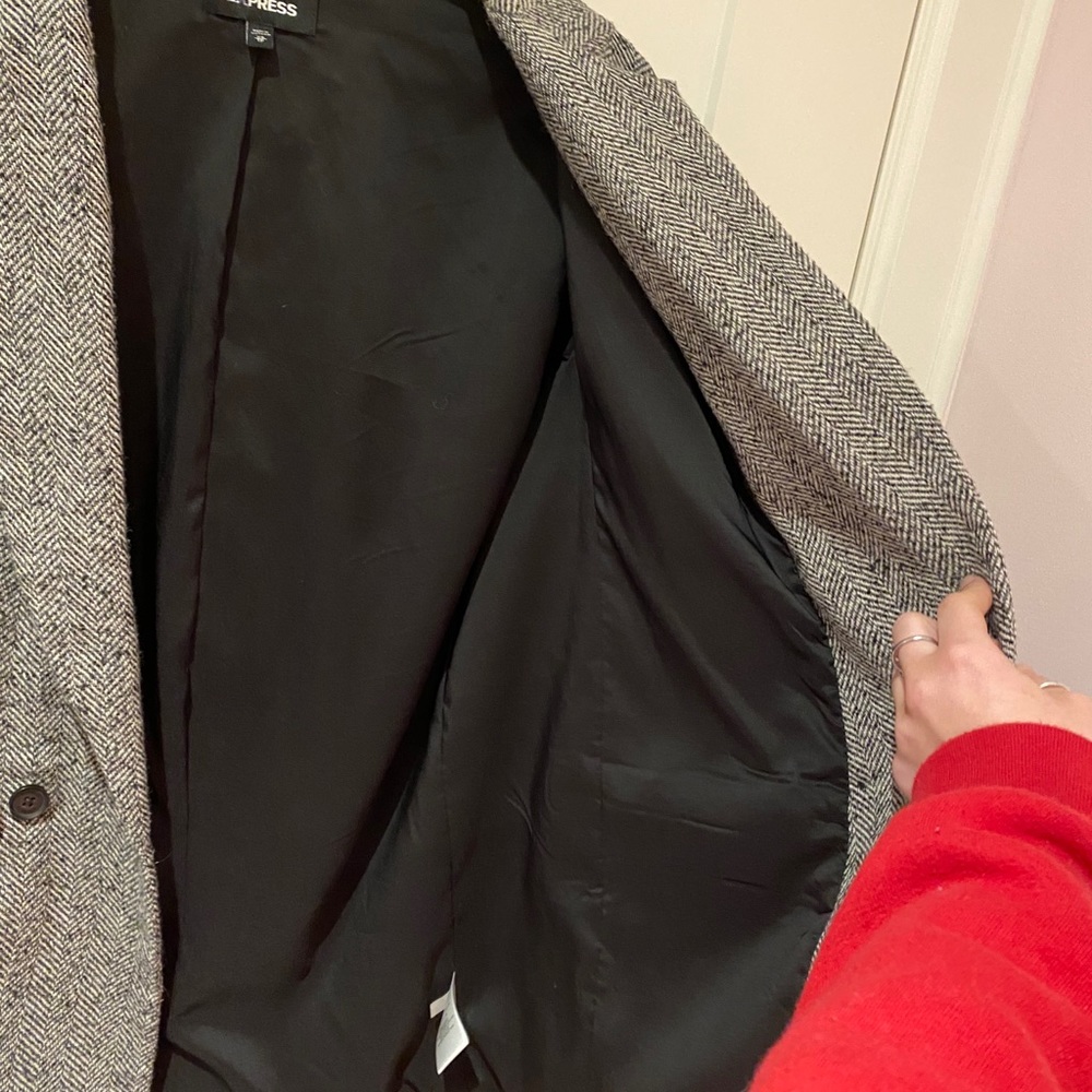 Double-breasted blazer - Picture 4 of 12